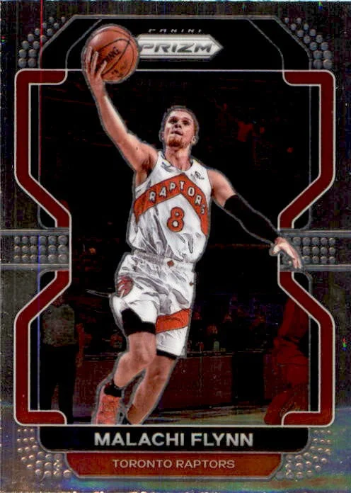 Malachi Flynn, Base card, 2021-22 Panini Prizm Basketball NBA