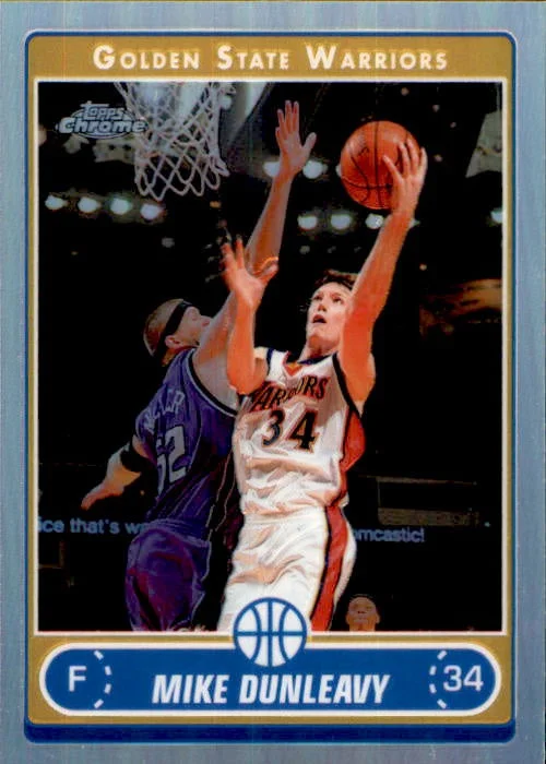 Mike Dunleavy, Refractor, 2006-07 Topps Chrome Basketball NBA