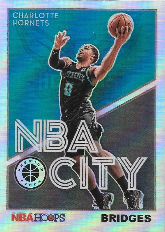 Miles Bridges, Silver Prizm NBA City, 2019-20 Panini Hoops Premium Stock Basketball NBA