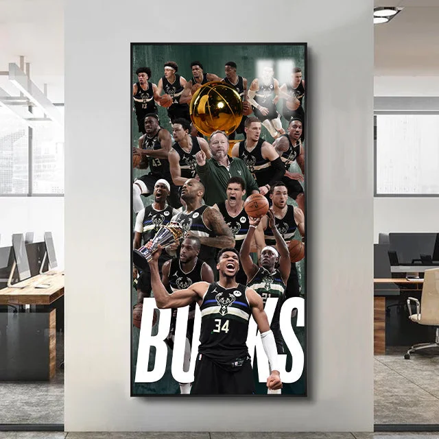 Milwaukee Bucks Wall Art