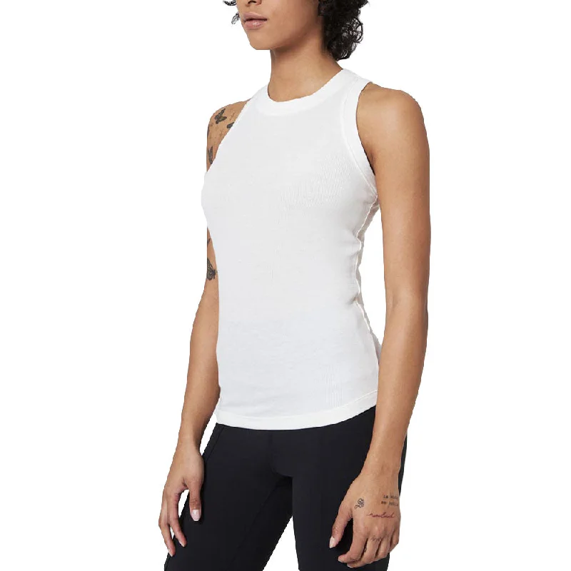 Composure Ribbed Tank Top (Women's) - Papyrus