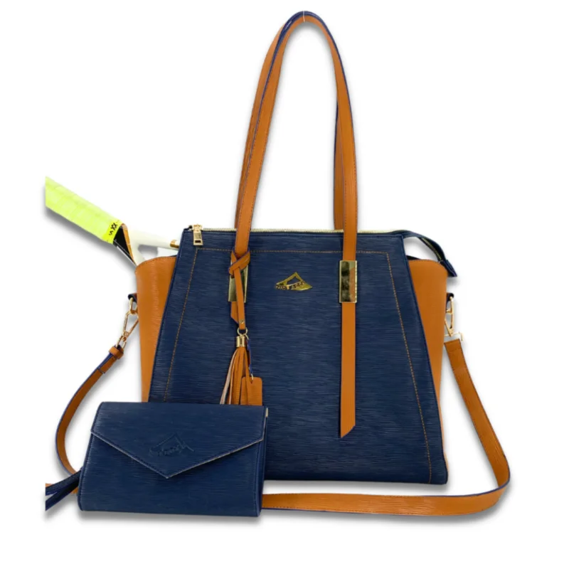 NiceAces Bala Tennis, Pickleball & Laptop Bag - Blue