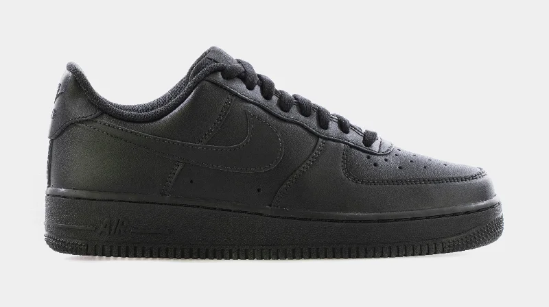 Air Force 1 07 LE Mens Lifestyle Shoes (Black)