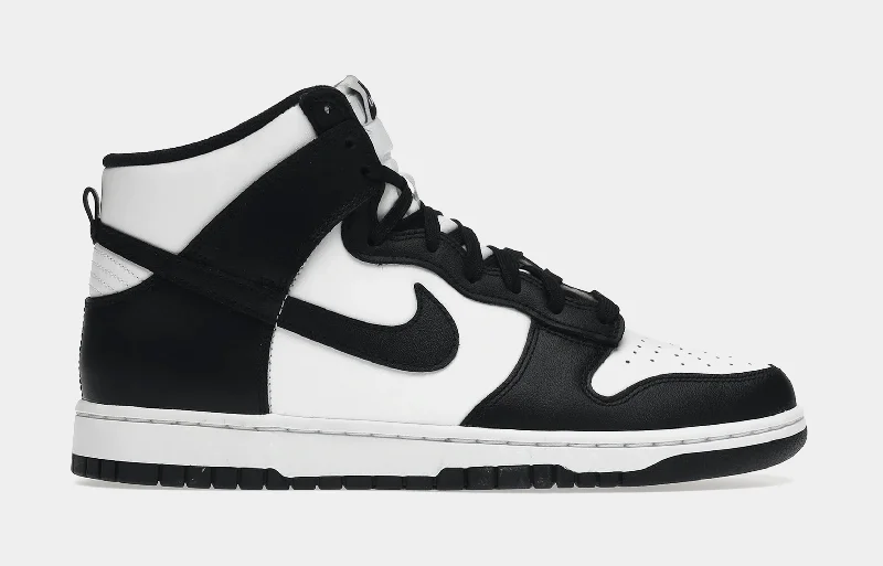 Dunk High Black White Mens Lifestyle Shoes (Black/White)