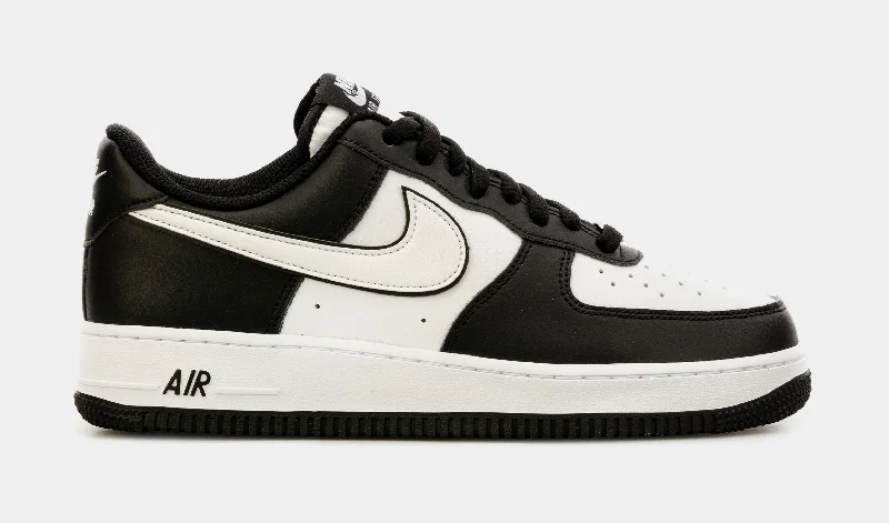 Air Force 1 Low Mens Lifestyle Shoes (Black/White)