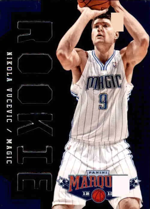 Nikola Vucevic, Die-cut RC, 2012-13 Panini Marquee Basketball NBA