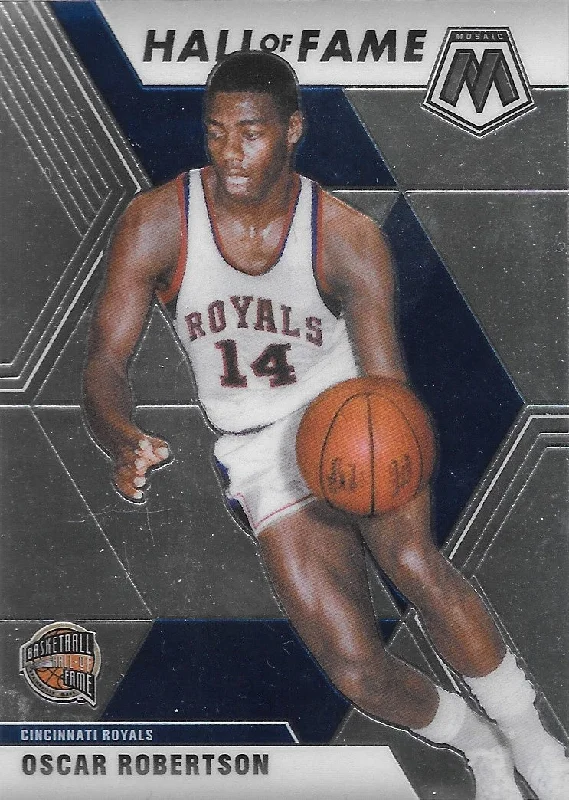 Oscar Robertson, #286, Hall of Fame, 2019-20 Panini Mosaic Basketball NBA