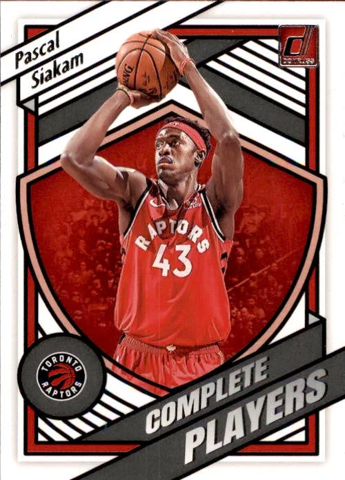 Pascal Siakam, Complete Players, 2020-21 Panini Donruss Basketball NBA