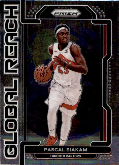 Pascal Siakam, Global Reach, 2021-22 Panini Prizm Basketball NBA