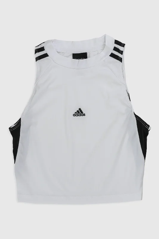 Rework Adidas Crop Tank - L