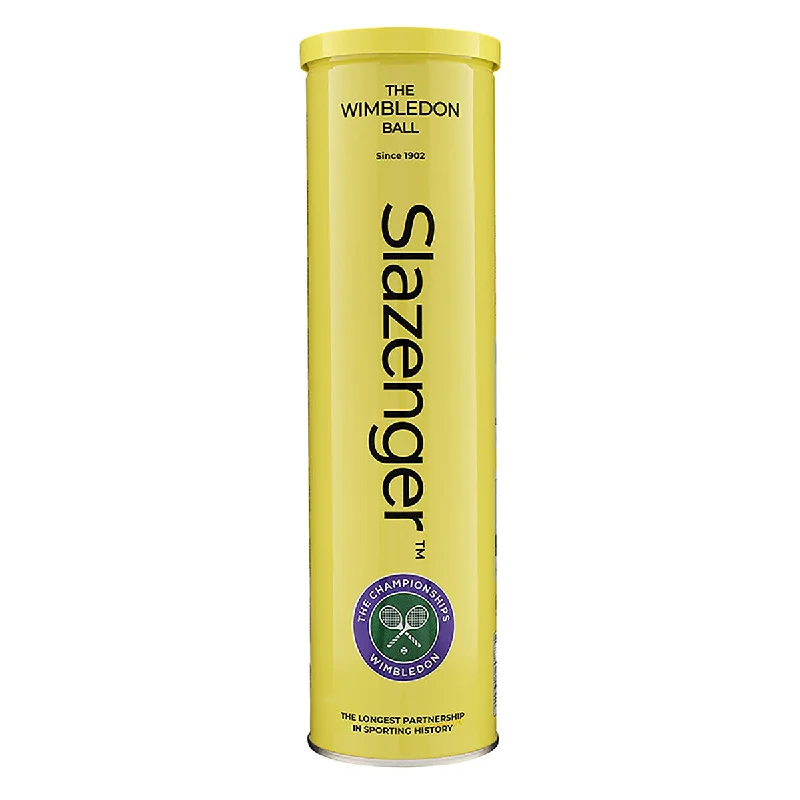 Slazenger Wimbledon Tennis Balls - 4 Ball Can