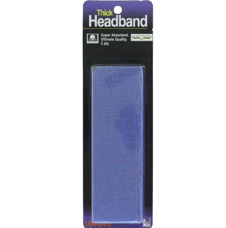 Thick 2-Ply Headband - Light Blue