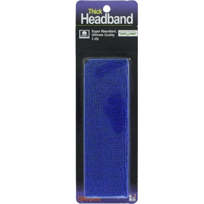 Thick 2-Ply Headband - Royal