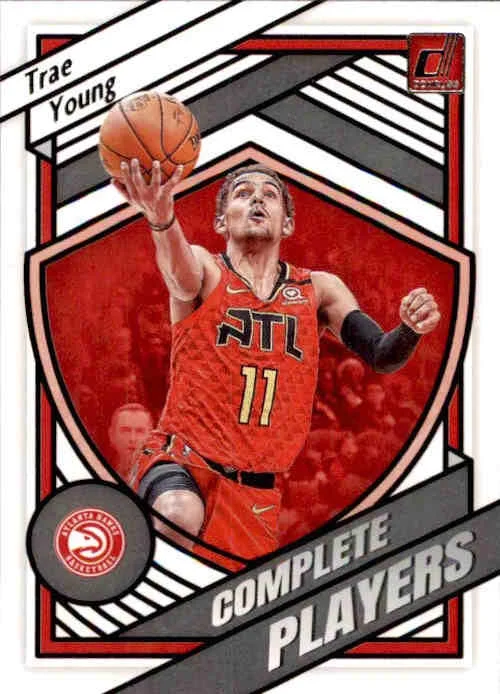 Trae Young, Complete Players, 2020-21 Panini Donruss Basketball NBA