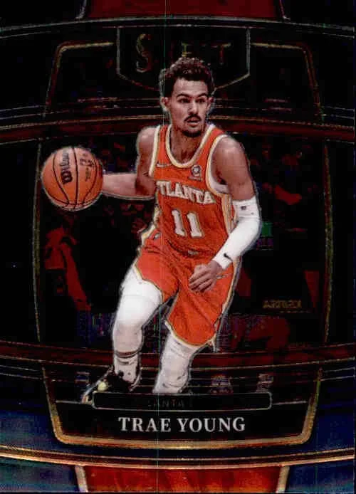 Trae Young, Concourse, 2021-22 Panini Select Basketball NBA