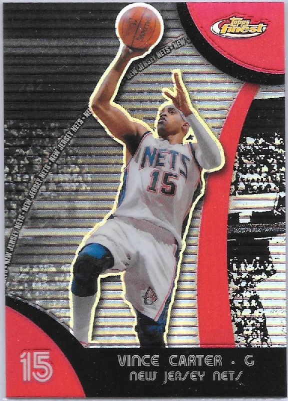 Vince Carter, Refractor, 2007-08 Topps Finest Basketball NBA