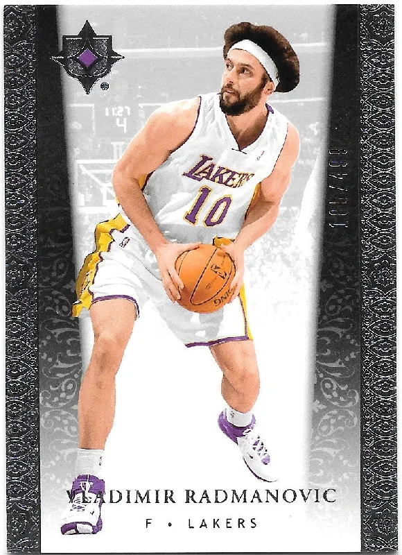 Vladimir Radmanovic, 2006-07 UD Ultimate Collection Basketball NBA