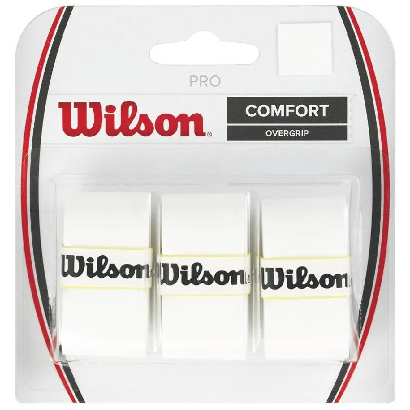 Wilson Pro Overgrip 3 Pack - White