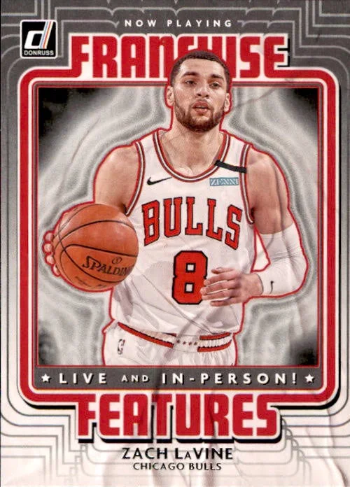 Zach LaVine, Franchise Features, 2020-21 Panini Donruss Basketball NBA