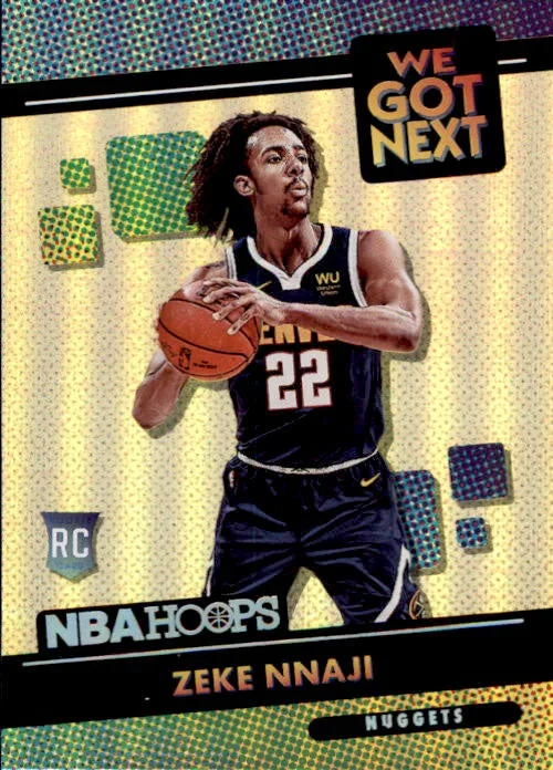 Zeke Nnaji, We Got Next Holo, 2020-21 Panini Hoops Basketball NBA