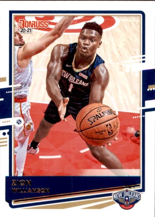 Zion Williamson, 2020-21 Panini Donruss Basketball NBA