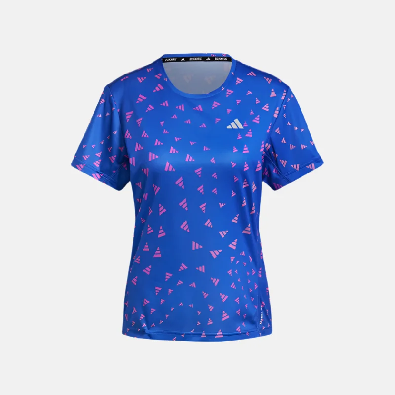 Adidas Aeroready Women's Running T-shirt -Semi Lucid Blue