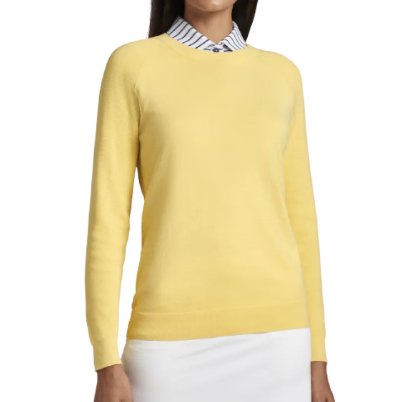 Peter Millar Sport Crew Sweater - Daisy