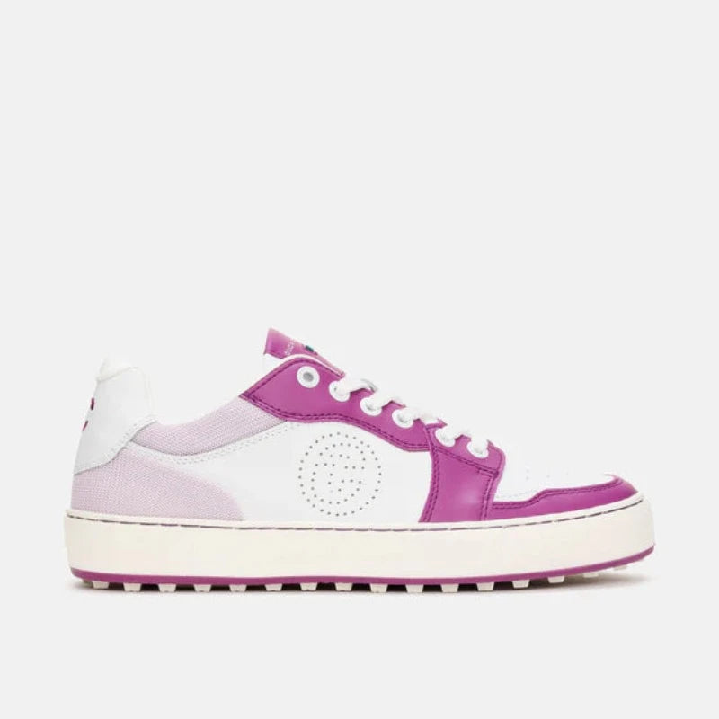 Duca Del Cosma Giordana Golf Shoe - White/Orchid/Lilac