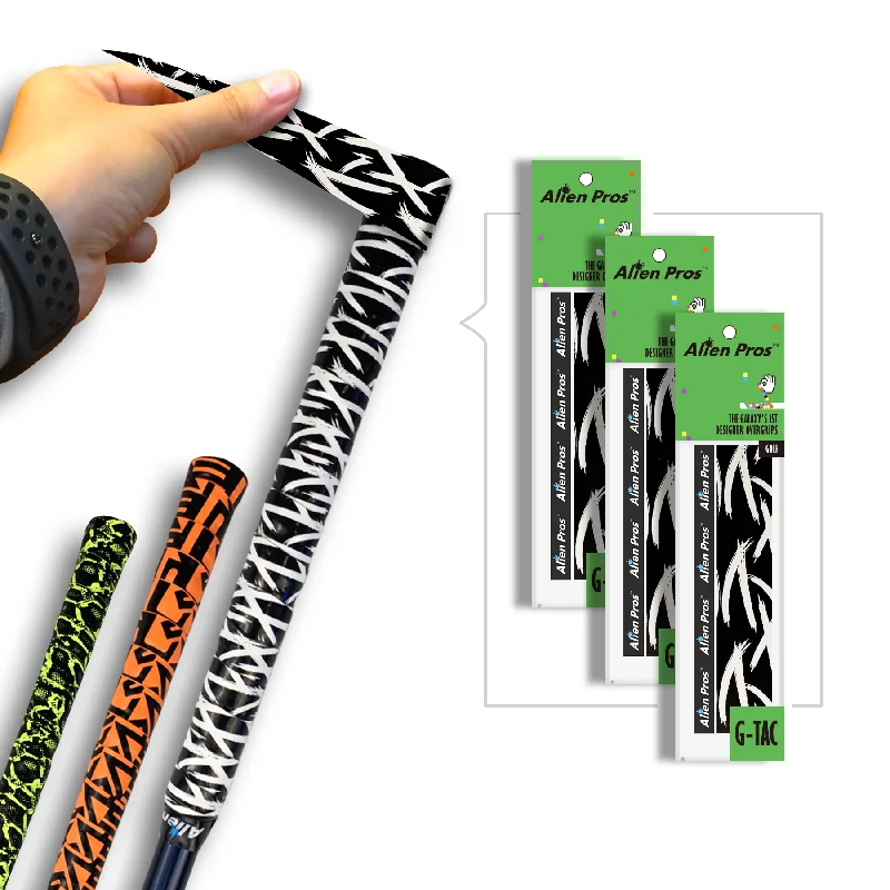 [G-Tac] Golf Grip Wrapping Tapes (3-Pack, Various Styles)