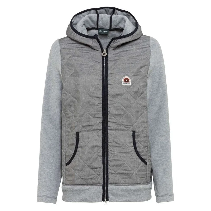 Golfino Autumn Fairway Sweat Jacket - Grey