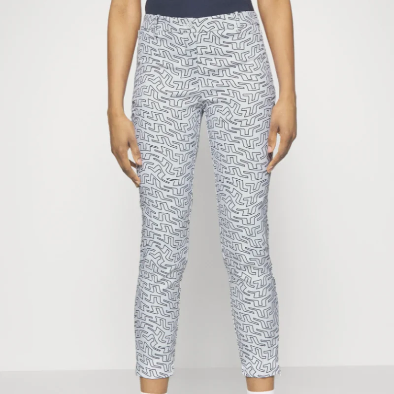 JL Golf Pia Pant - White Print