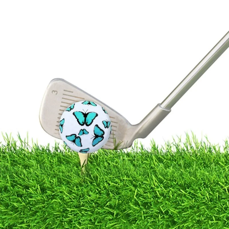 Navika Golf Ball - Blue Butterfly