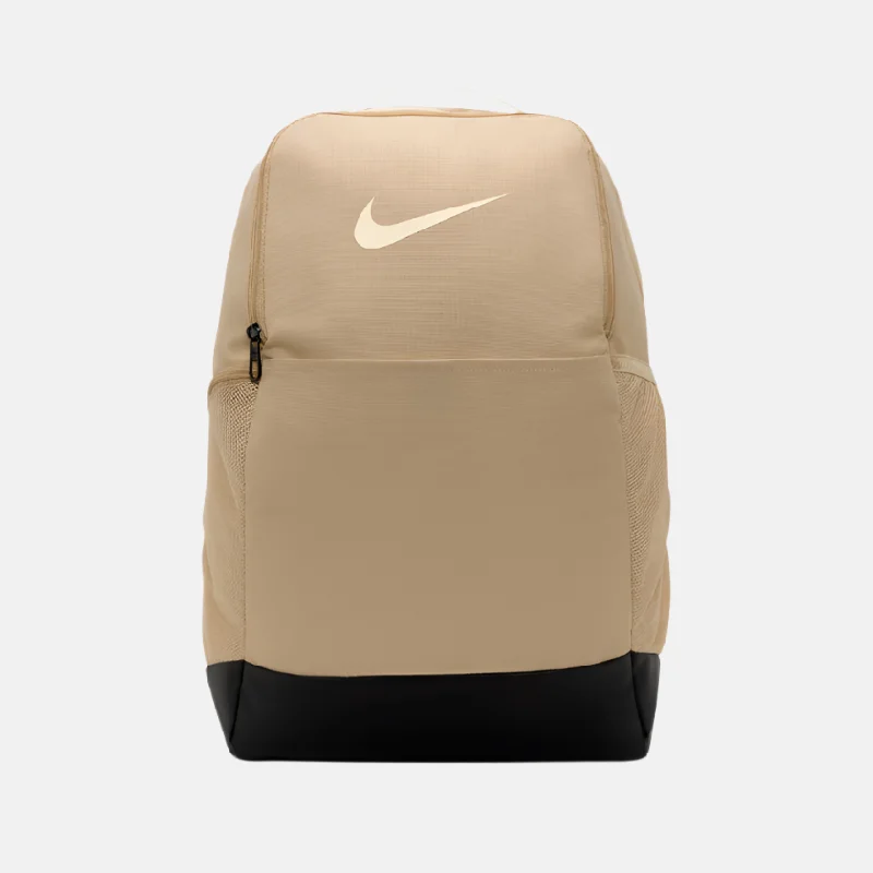 Nike Brasilia 9.5 Training Backpack Medium 24L -Sesame/Black/Pale Ivory