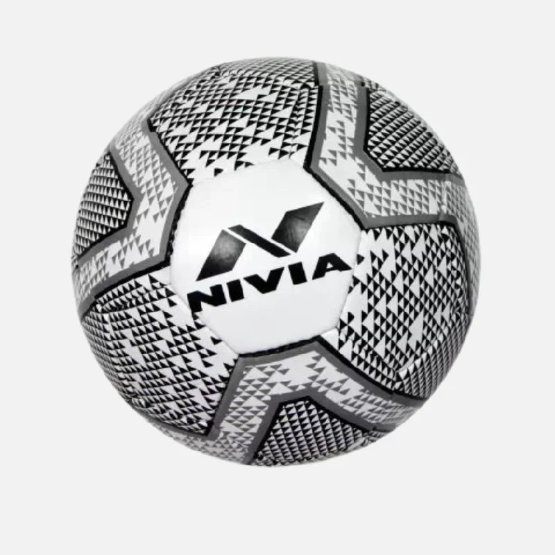 NIVIA Black & White Football - Size: 4