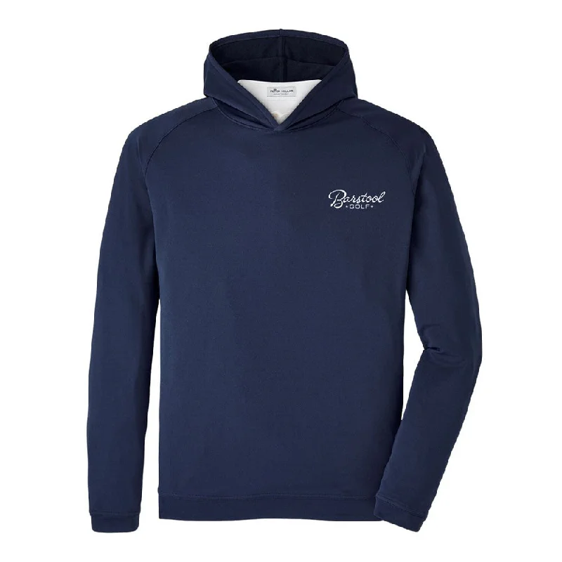 Peter Millar x Barstool Golf Script Pine Performance Hoodie