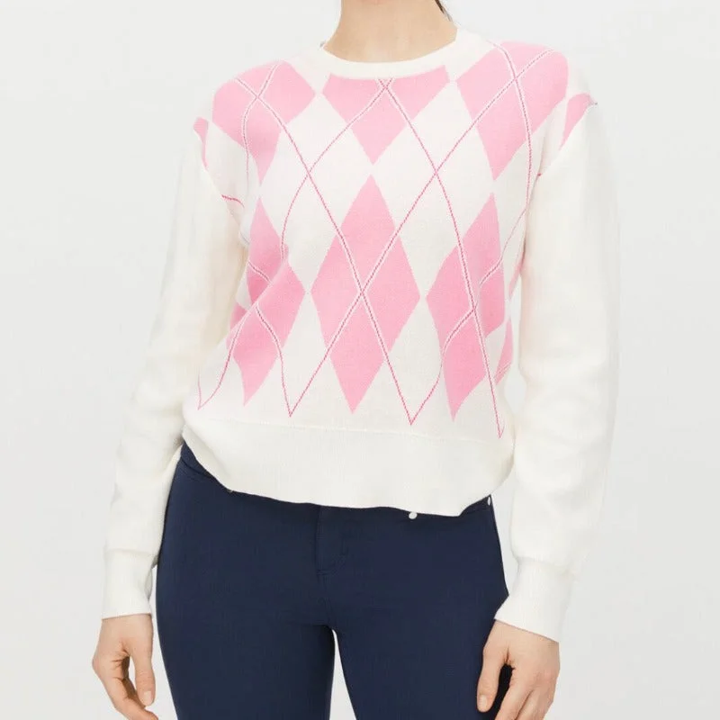 Rohnisch Anne Jacquard Sweater - Tofu