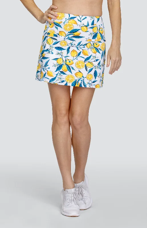 Sanders 17" Skort - Lemon Blossom