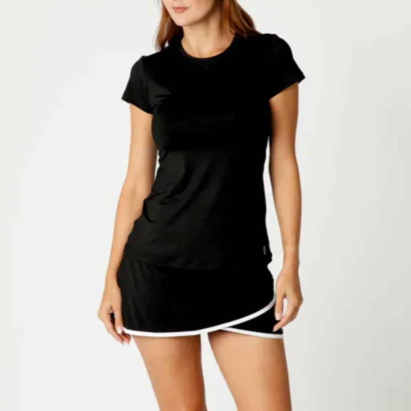 Sofibella S/S UV Top - Black