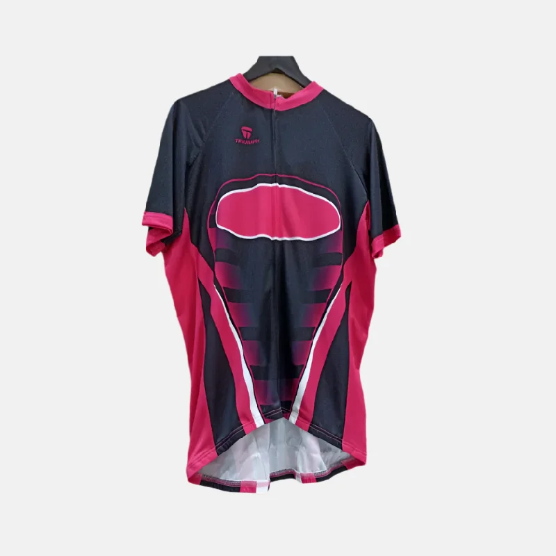 Triumph Peloton Men's Cycling Jersey -Pink/Black